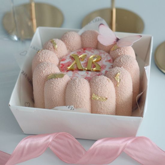 Бенто пасха творожная с бабочкой 550 гр