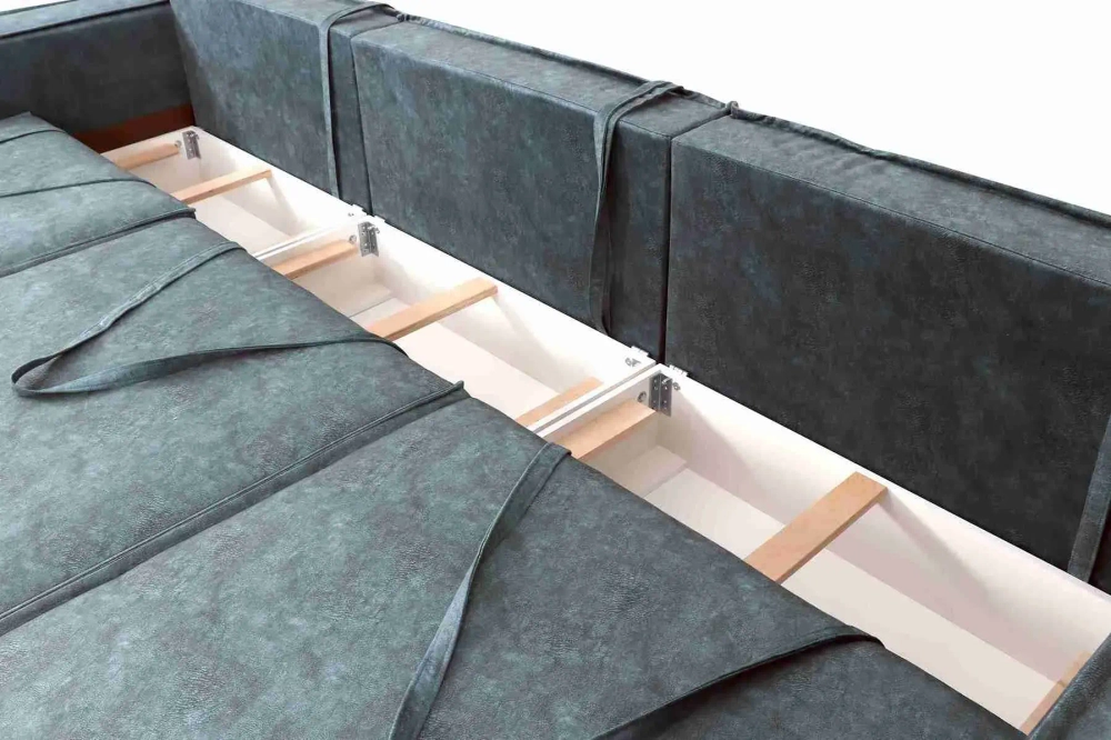 Диван-кровать угловой "Тулон 7" СТАНДАРТ (независимый пружинный блок)