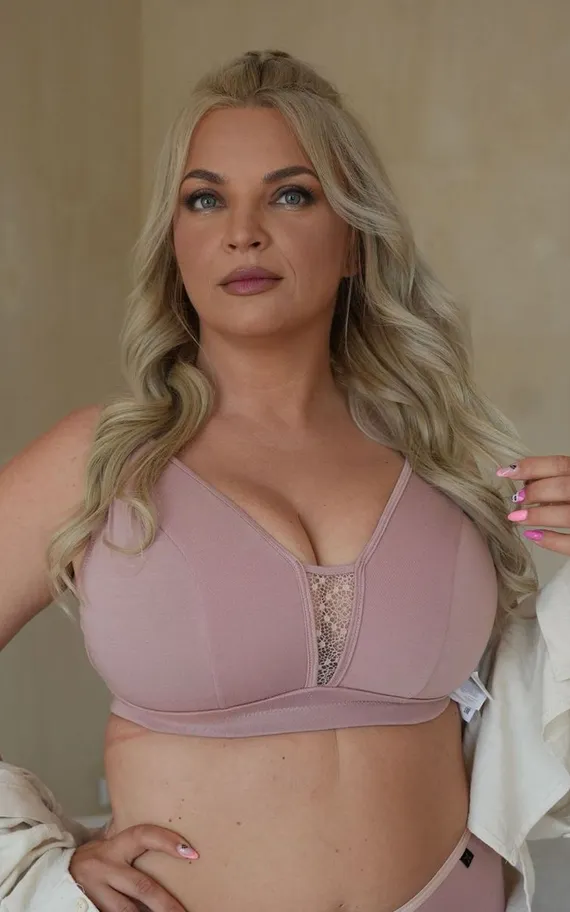 MARCELLA POWDER Bra micromodal Бюст