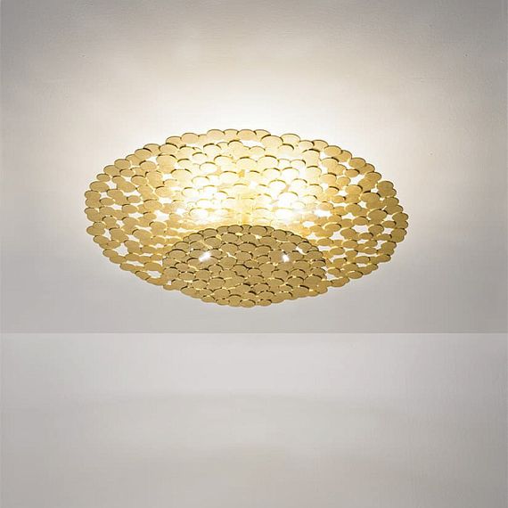 Светильник Terzani Tresor Ceiling lamp large 60cm Gold 0N65LH5C8 (Италия)