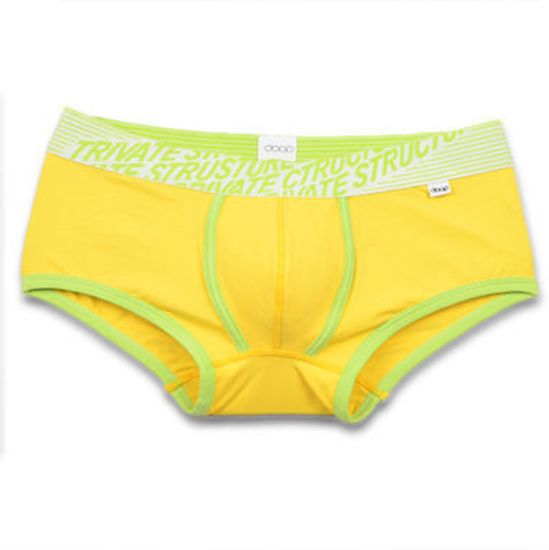Мужские трусы хипсы Private Structure DOOP Yellow Boxer