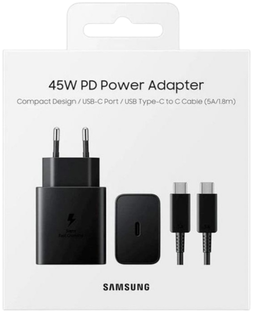 Зарядное устройство Samsung Ep-t4511XBEGWW USB Type-C черный