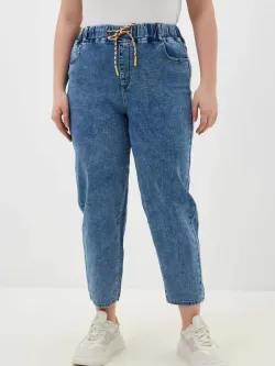 Джинсы на резинке больших размеров