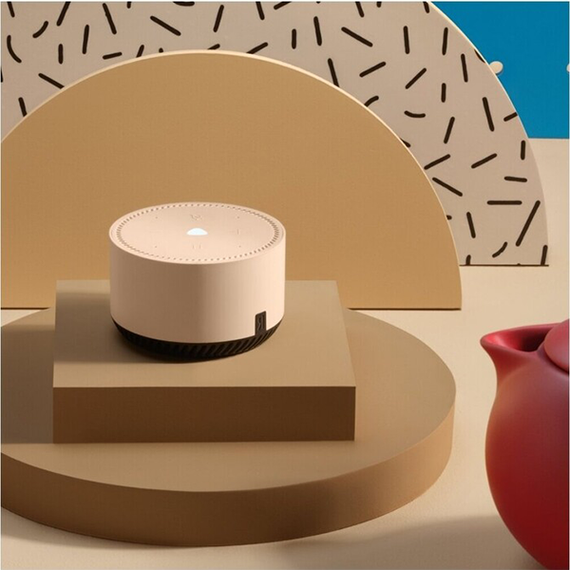 Умная колонка Яндекс Станция Лайт 5 Вт, капучино, с Алисой на YaGPT