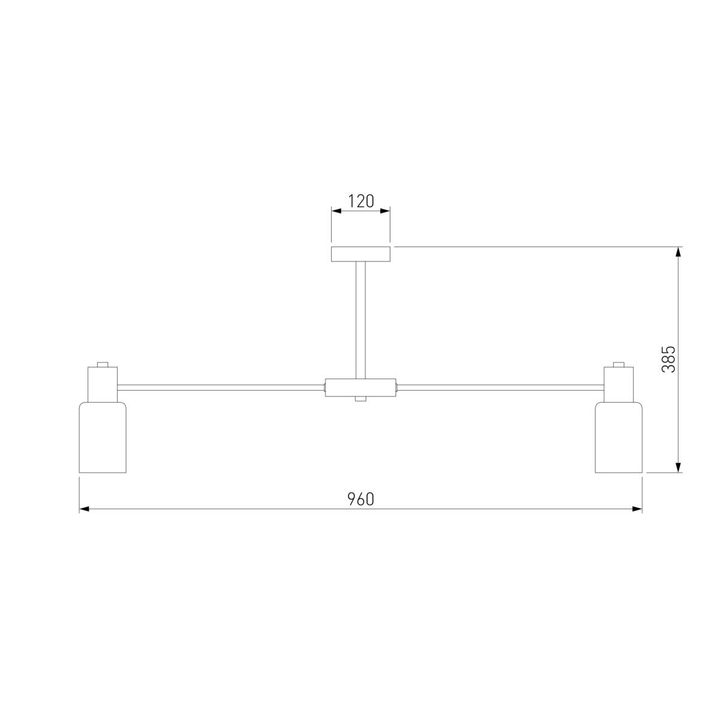 Потолочная люстра Eurosvet Vegga 70160/12 хром Smart