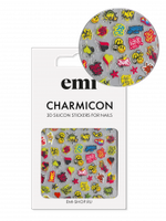 Charmicon 3D Silicone Stickers №204 Граффити