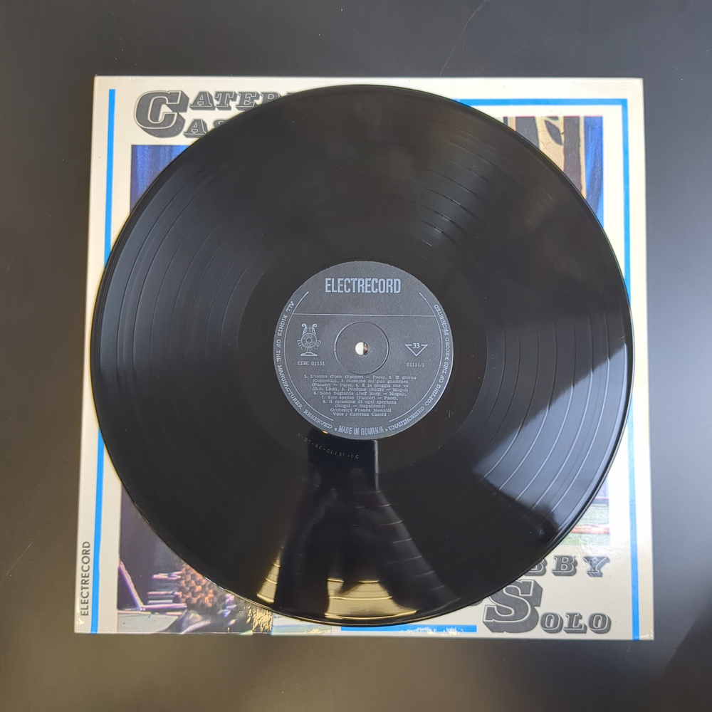 LP Caterina Caselli / Bobby Solo. Виниловая пластинка 12 дюймов. Румыния