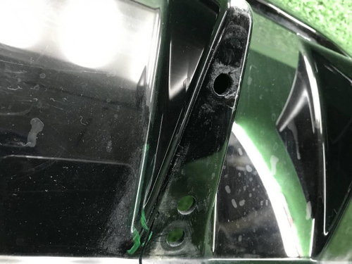 Юбка заднего бампера Mercedes A W177 18-22 AMG 35