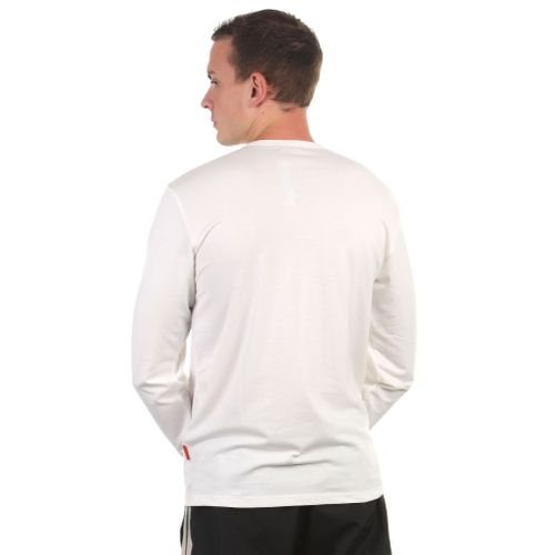 Мужской лонгслив белый PRADA