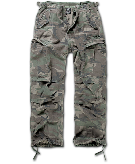 Brandit M65 VINTAGE PANTS woodland