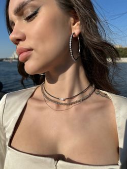 Чокер из марказита One Pearls