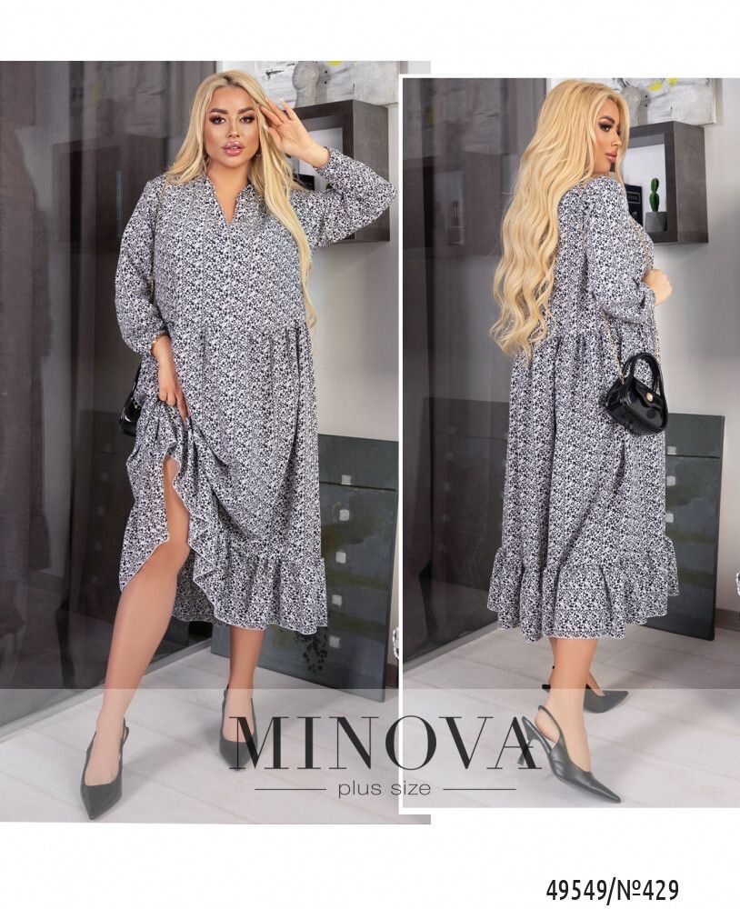 Платье 429-черный Minova