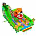 Коммерческий надувной батут «Прайд 2» с широким входом, 12*7*6 м