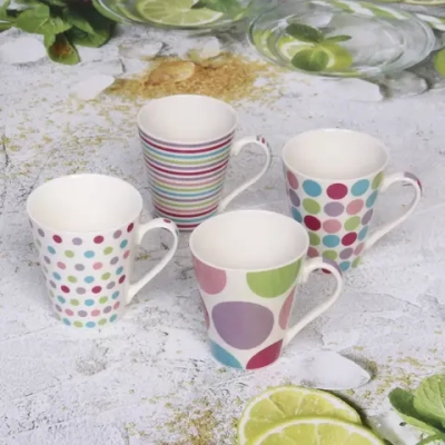 Кружка керамическая 350мл «Горошек»