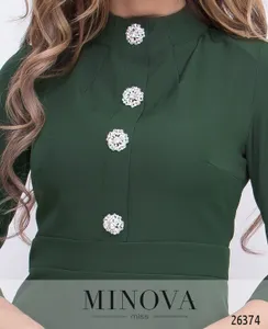 Платье 8594-хаки Minova