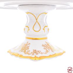 Тарелка для торта на ножке Queen's Crown Кастел 32см