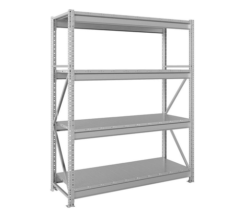 Стеллаж MS Pro Z 2500х1500x400 (4 полки/яруса с настилом)