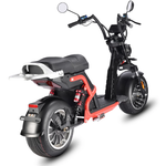 Электроскутер CityCoco WHITE SIBERIA PRO BLACK EDITION 5000W