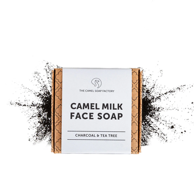 Camel Soap Factory — Face Soap: Charcoal & Tea Tree 75g / Мыло для лица: Уголь и чайное дерево, 75г