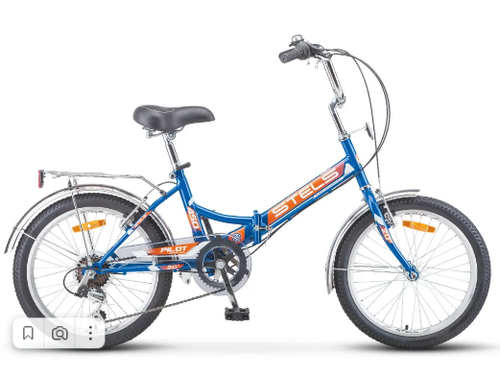 Городской велосипед STELS Pilot 450, 20",рама 13.5, цвет синий