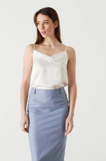 22697 Топ женский (молочный)