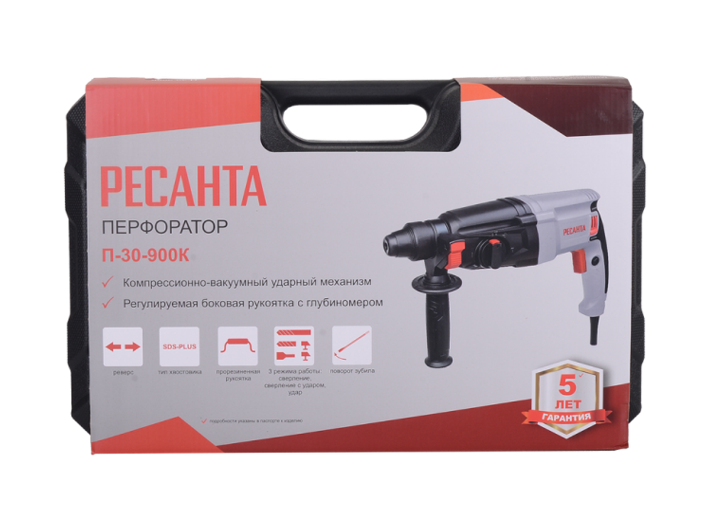 Перфоратор Ресанта П-30-900К