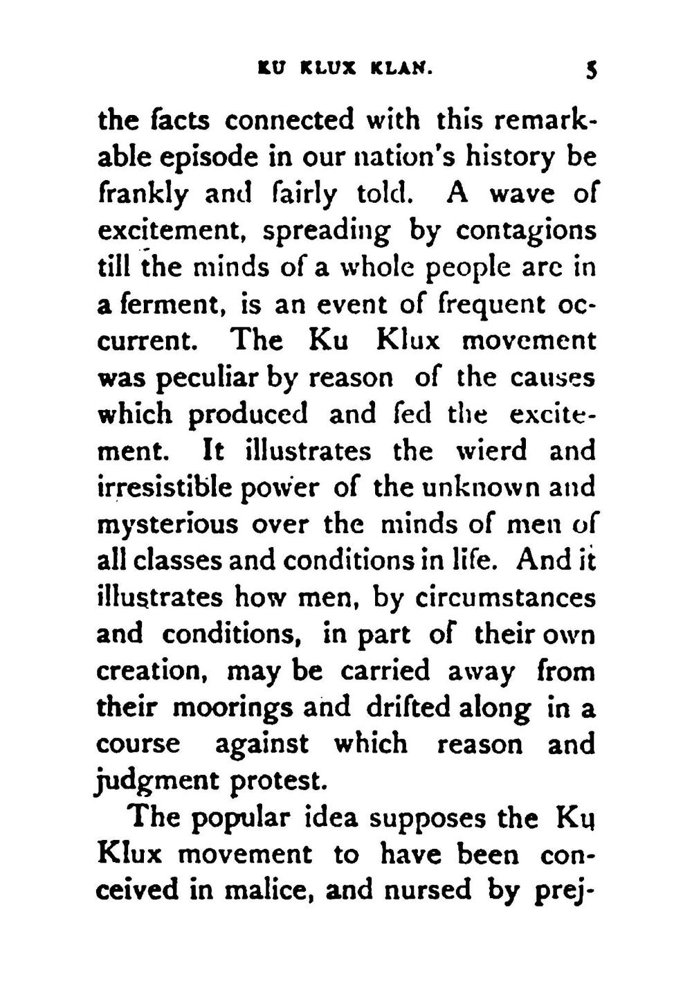 Ku Klux Klan. Its Origin, Growth and Disbandment | John C. Lester