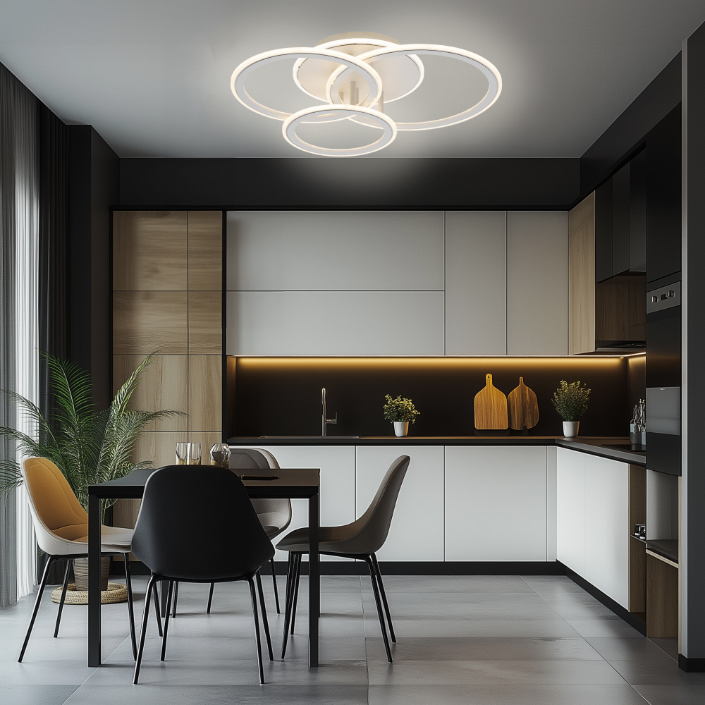 Citilux Тринити CL238130 Люстра светодиодная с пультом