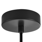 806114 Подвес NUBELLA 1х12W (led) E27 ЧЕРНЫЙ/БРОНЗА/ГОЛУБОЙ