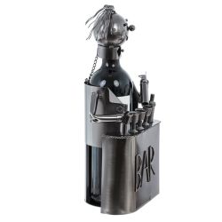 GAEM Подставка для бутылки "Бармен", L16 W11 H20,5 см