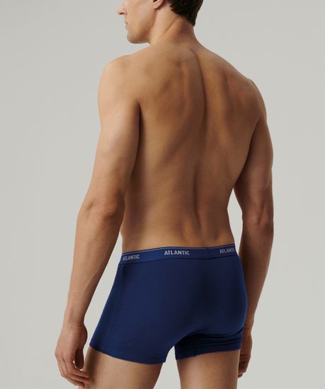 Трусы мужские боксеры (2шт), Atlantic 2RMH-011, хлопок, бирюзово-зеленый + темно-голубой