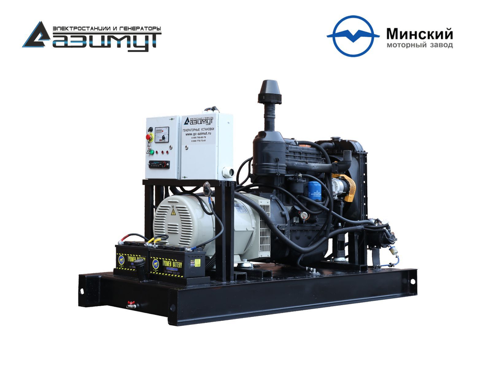 Дизельный генератор Азимут АД-30С-Т400-1РМ1 ММз