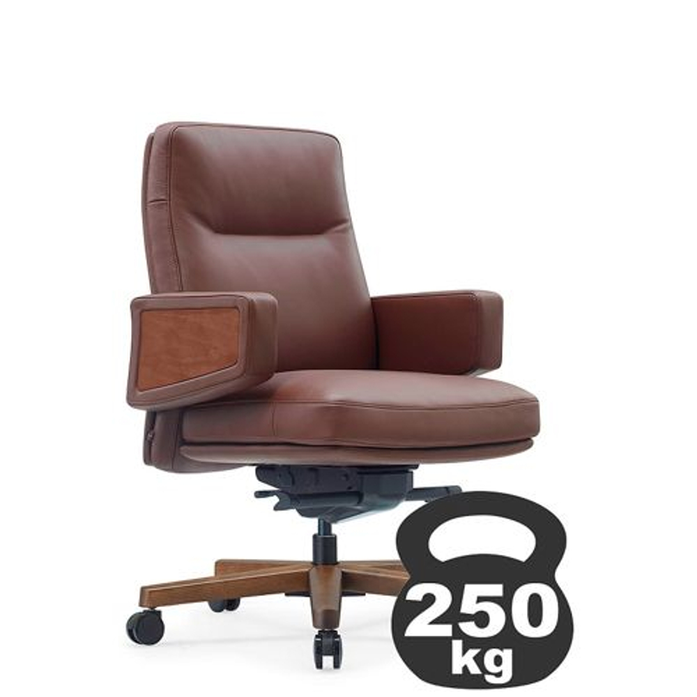 Кресло для руководителя Riva Design Rafael-M B2119, Коричневый