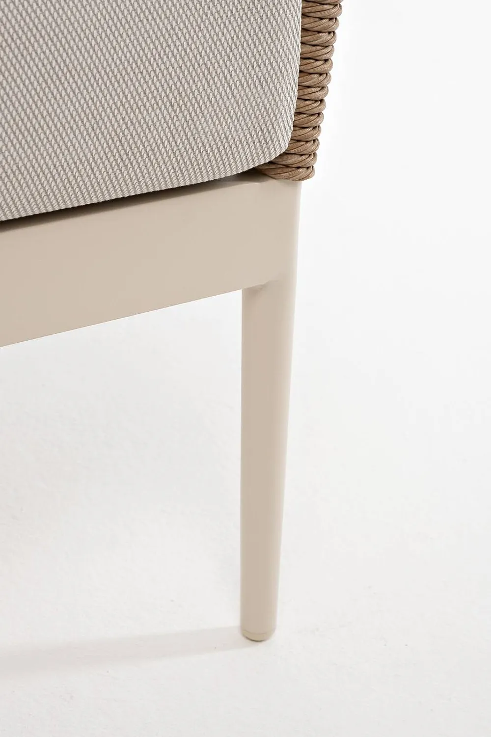 "Венеция" лаунж-зона из искусственного ротанга, цвет соломенный