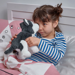 Мягкая игрушка IKEA LIVLIG (ЛИВЛИГ), Хаски, 26 см