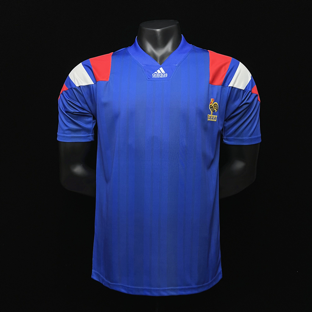 Купить домашнюю ретро форму сборной Франции 1992-94
