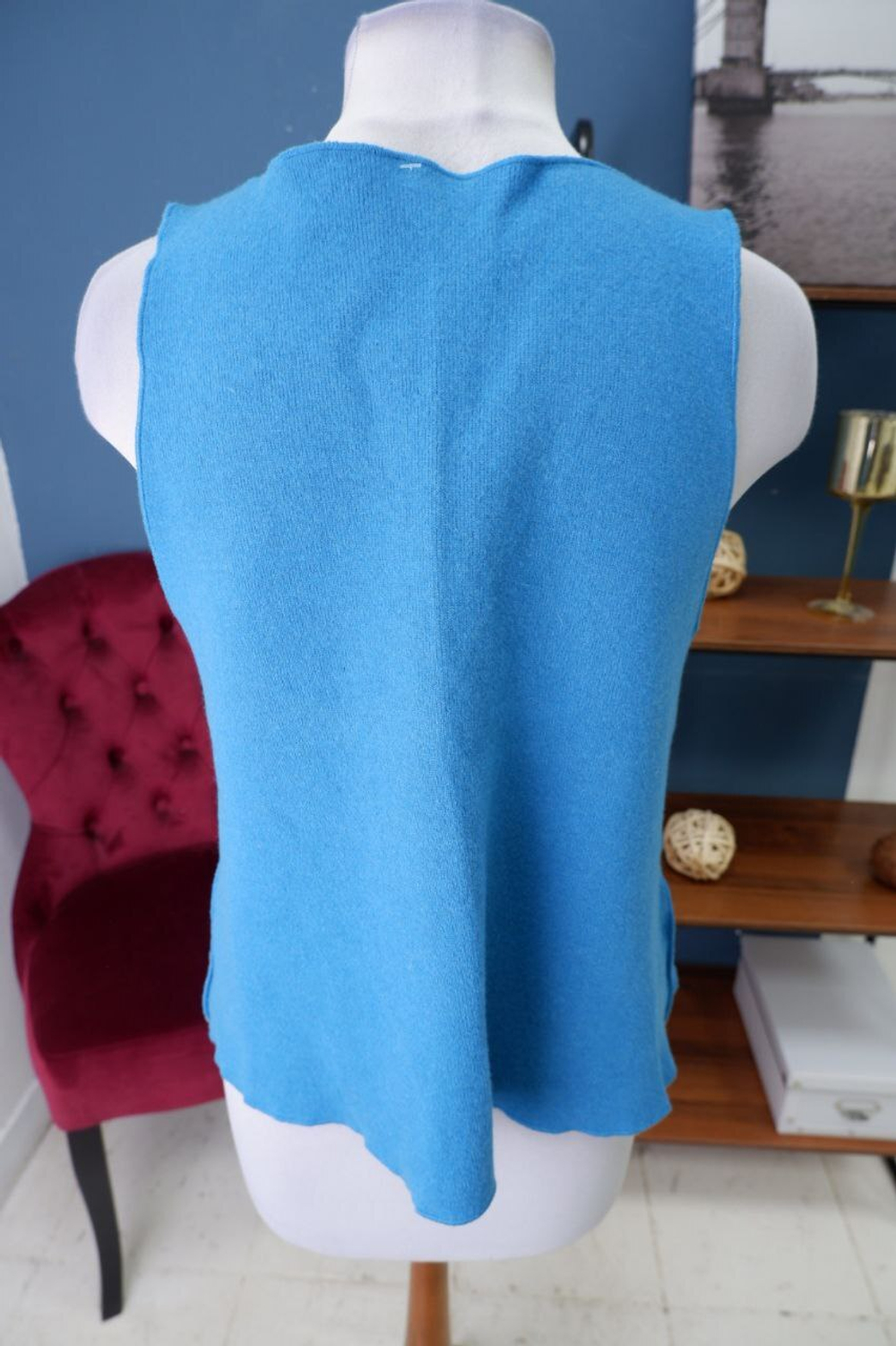 Жилет вязаный 46 размер