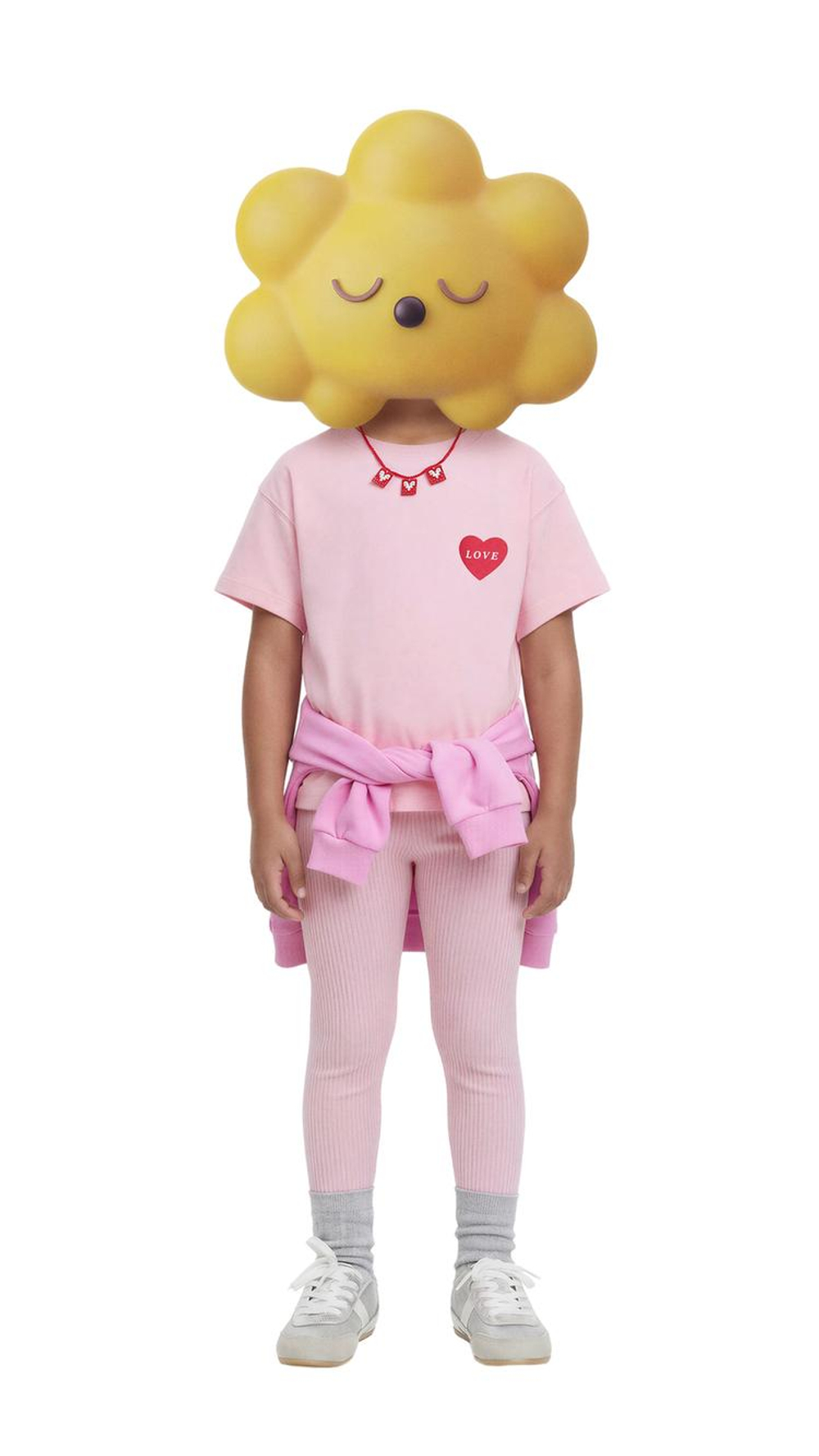 ZARA ФУТБОЛКА С ПРИНТОМ, БЛЕДНО-РОЗОВЫЙ