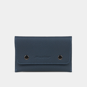 Кофр для украшений Medium из кожи теленка, синего цвета