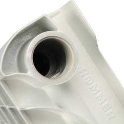 ROMMER Profi BM 350 (BI350-80-80-130)  6 секций радиатор биметаллический (RAL9016)