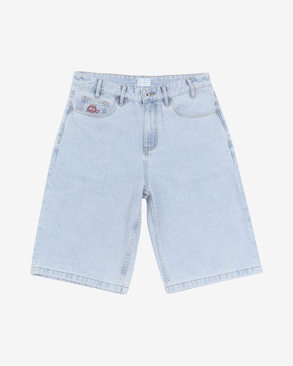 Шорты Bigger M blue bleached голубые - фото 1