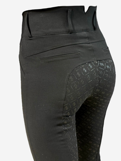 Бриджи полная лея RB EQUESTRIAN (BLACK)