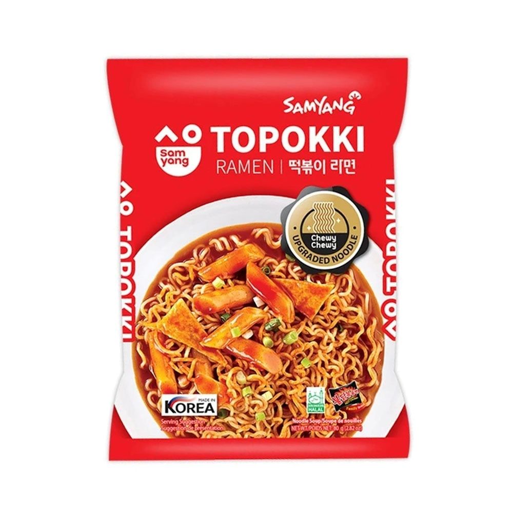 Лапша быстрого приготовления Samyang Topokki Ramen 80 г