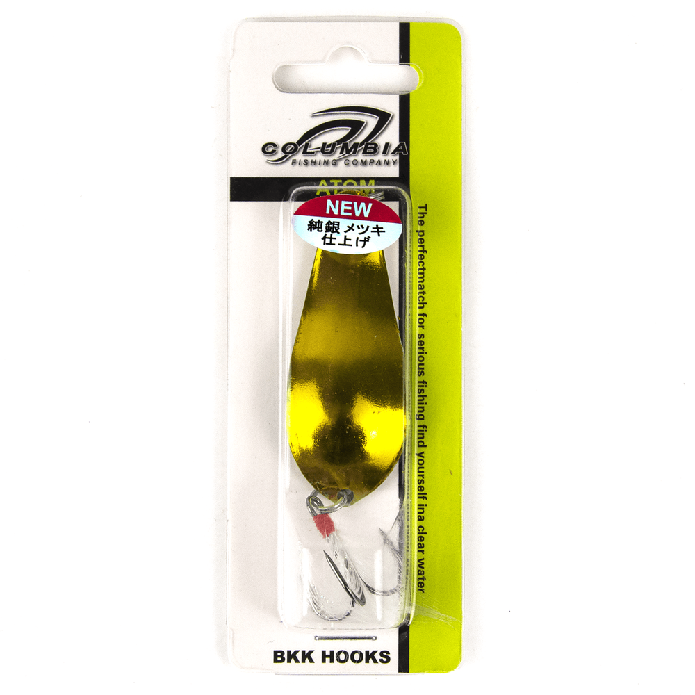 Блесна колеблющаяся Columbia Atom (22гр)