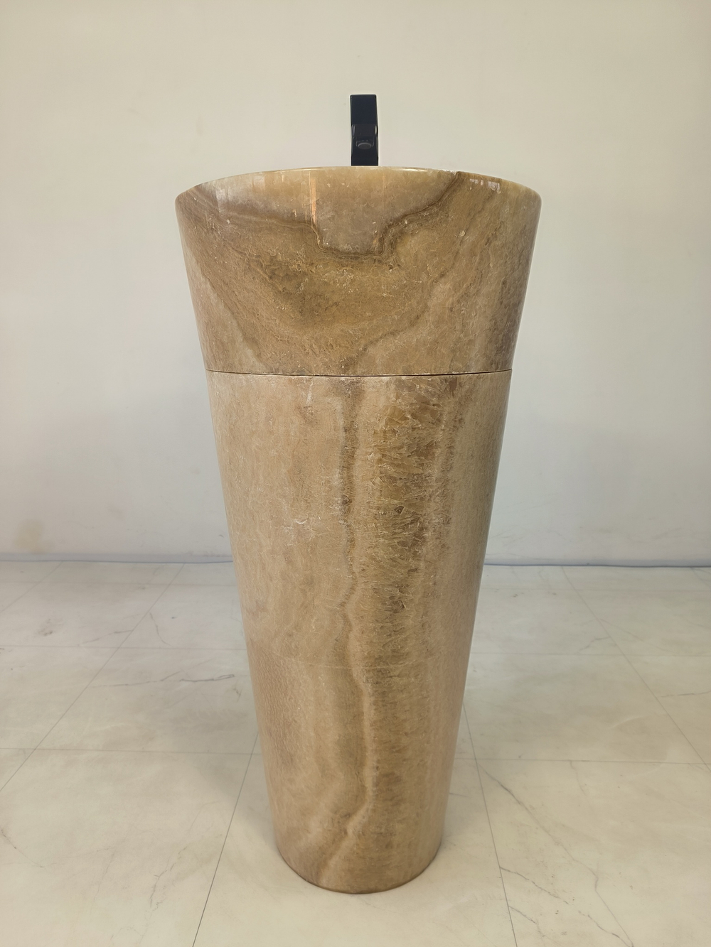 Раковина напольная из оникса Sunset ON-61352 (45*45*90)