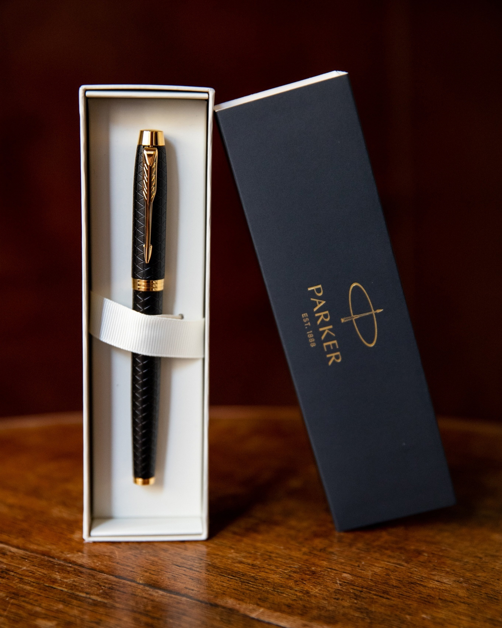 Перьевая ручка Parker IM Premium Black GT (с гравировкой)