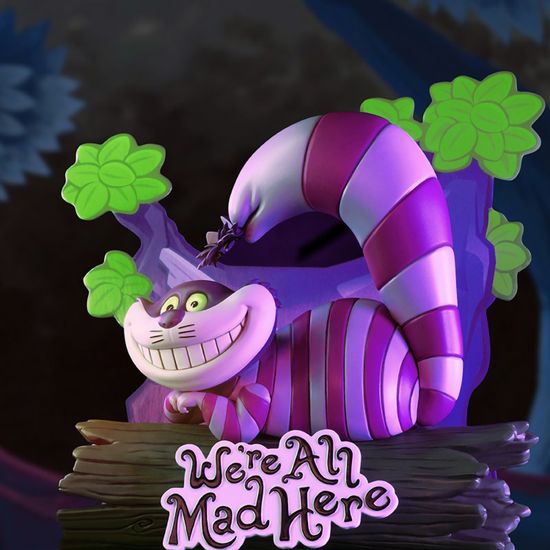 Фигурка Disney Alice in Wonderland Cheshire Cat / Фигурка по мотивам мультфильма "Алиса в Стране чудес", Чеширский Кот