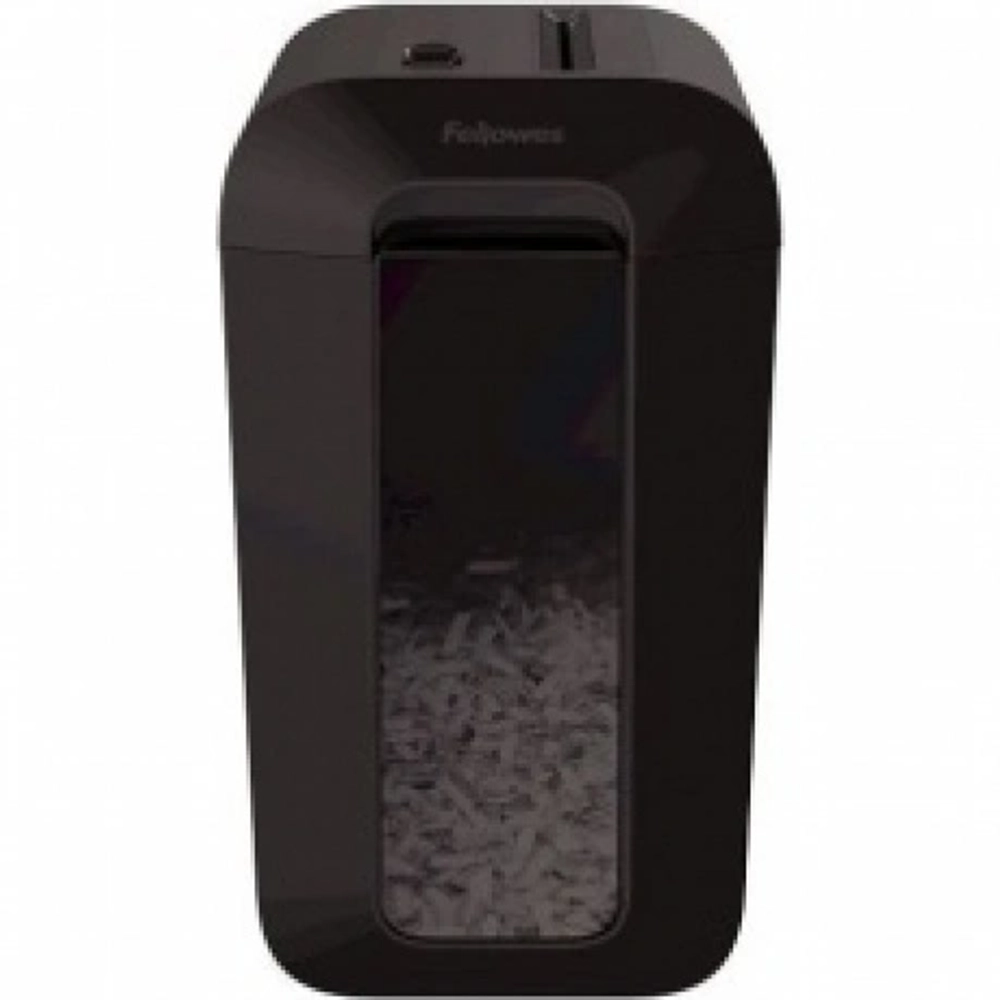 Шредер Fellowes PowerShred LX65 FS-44007(01), черный {DIN P-4, 4х37мм, 8 лст., 17 лтр., уничт.: скрепки,скобы,карты}