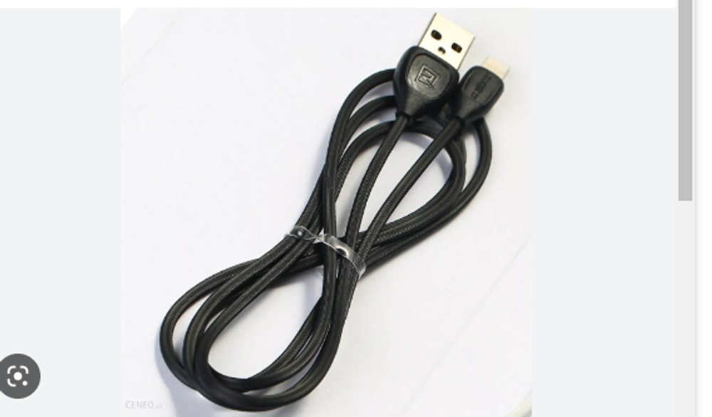 Кабель 1m USB/Lightning 2.1A RC-160i Lesu Pro Remax black