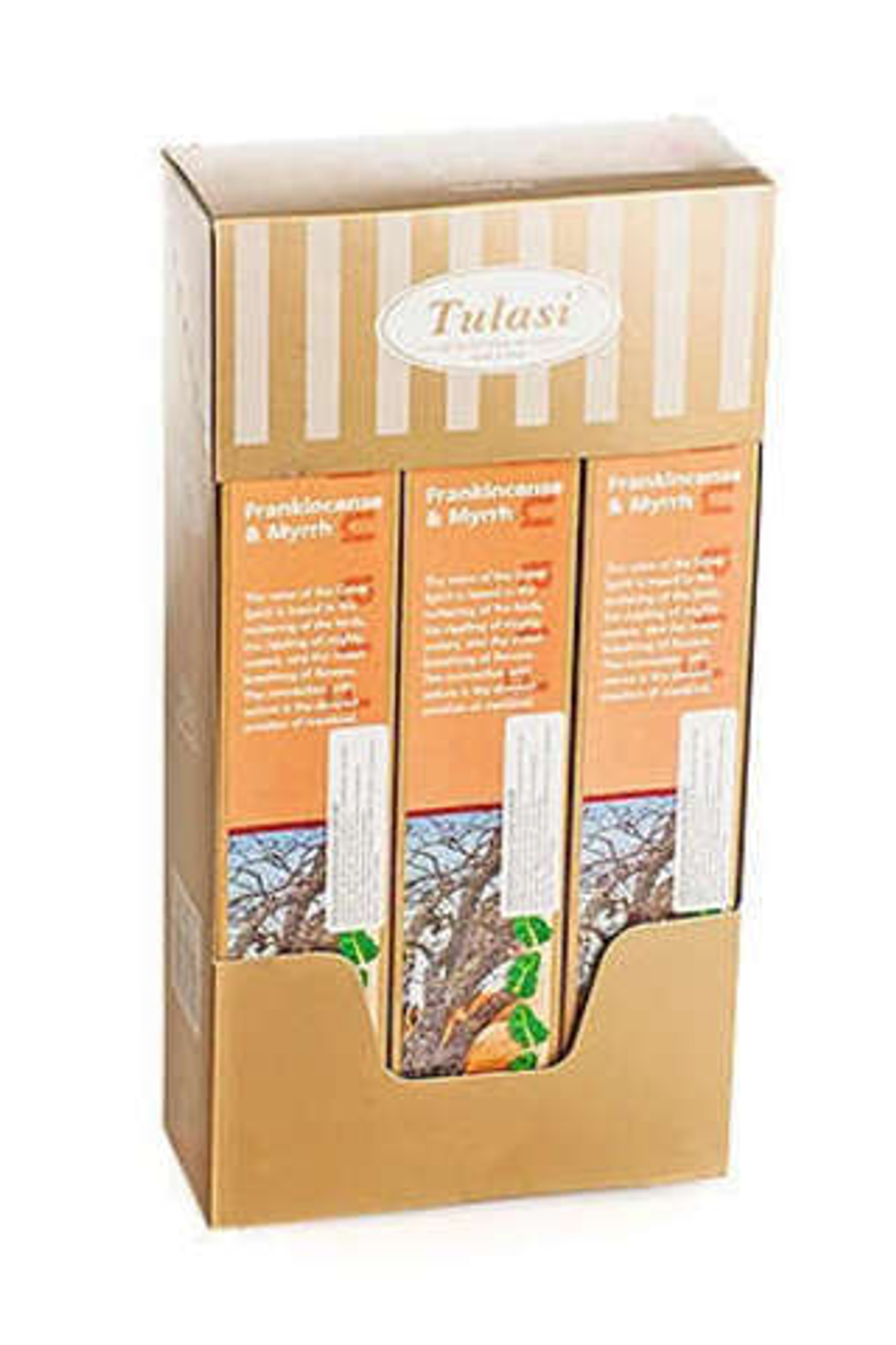 Tulasi Frankincense & Myrrh Благовоние Ладан и Мирра, евро-подвес
